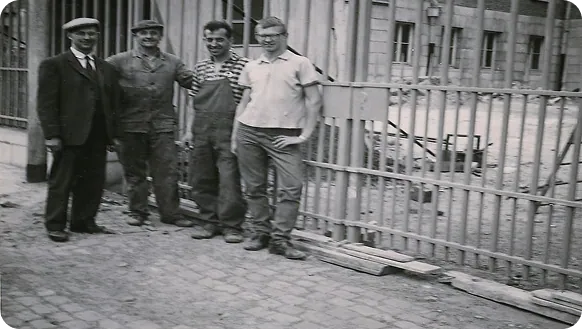Mijlpaal 1967 in geschiedenis Aelbrecht-Maes