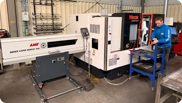 MAZAK Quickturn MY250 draaibank met barfeeder (aankoop 2024)