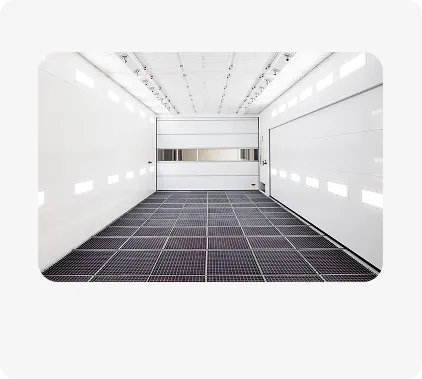 Spuitcabine 6,5 x 3,5 x 3m — Aelbrecht-Maes