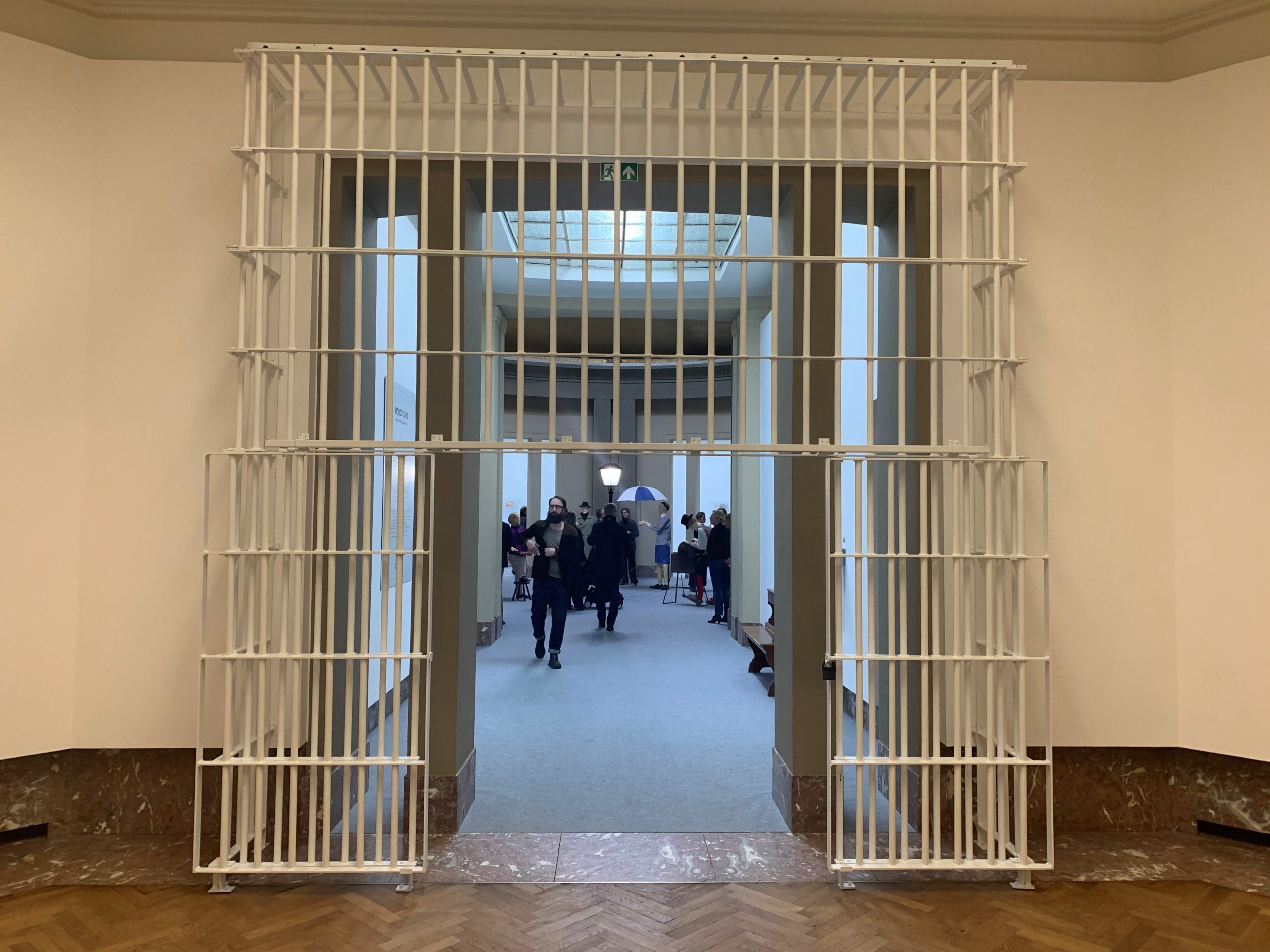 Artistieke installatie van Harald Thuys door Aelbrecht-Maes