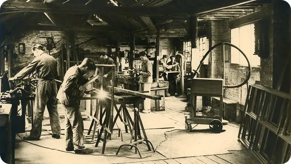 Historische werkplaats van Aelbrecht-Maes